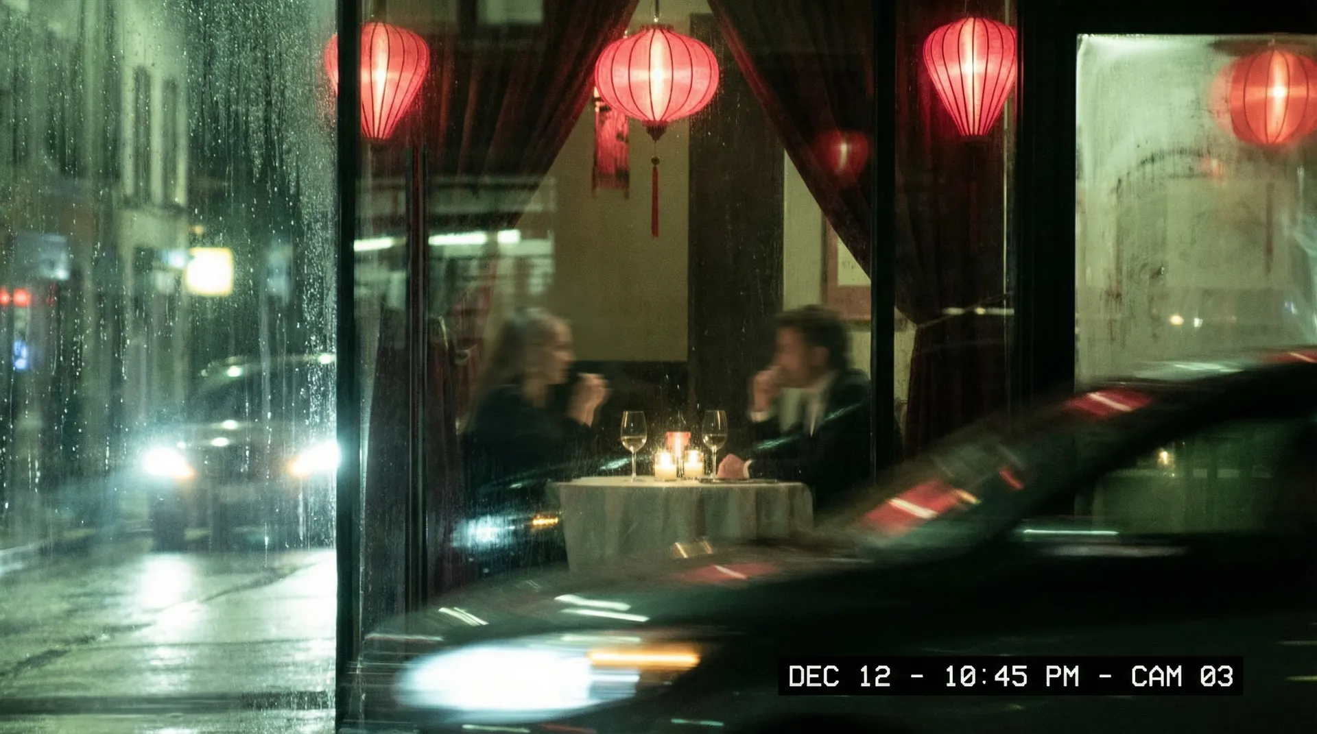 叶子楣 - 餐厅密会偷拍照